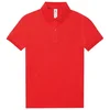 MAJICA KRATKI RUKAVI B&C MYPOLO180 WOMEN 180G CRVENA L