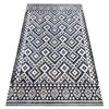 eoshop Sodobna preproga MUNDO E0561 diamantov, cikcak 3D zunanja modra/bež ( - Velikost: 180x270 cm)