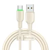 MCDODO CA-4750 Kabl 6A, USB-A na TIP-C, LED SVETLO, DUŽINA 1.2m, BEŽ