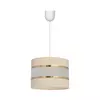 Luster na sajli HELEN 1xE27/15W/230V krem boje