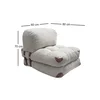 Atelier del Sofa Fotelja Fold Teddy 80x70x60?cm Siva