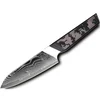 Damaskasti kuhinjski nož TA-37578 - Bunka / Crna / Siva KP37578
