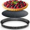 Northix Granitni pekač za tart s snemljivim dnom 28x3 cm