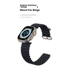 W&P Zamenska narukvica za pametni sat za Apple Watch, Crna
