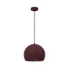 Luster na sajli SOOL 1xE27/15W/230V prečnik 27 cm bordo