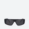Rick Owens Sunglasses Performa RG0000003 GBLKB BLACK TEMPLE/BLACK LENS