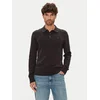 Tommy Jeans Pulover Essential DM0DM20304 Črna Slim Fit