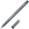 STAEDTLER Pigment liner - 308 02-9 Crna, 0.2 mm, Metalni vrh
