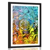 Plakat s paspartujem kreativna barvna umetnost - 20x30 no frame