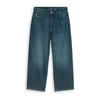 TOM TAILOR Kavbojke temno modra/pastelno zelena