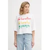 Bombažna kratka majica United Colors of Benetton x Stranger Things