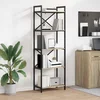 Polica Sonoma hrast 56 x 34 x 171 cm Konstruirano drvo
