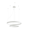 Thoro TH.176 - LED Lestenec na vrvici RIO LED/80W/230V CRI90 3000K bela