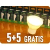 V-TAC LED žarnica GU10 2,9 W, 250 lm, 100°, 5+5 gratis! Barva světla: Dnevna bela