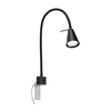 Briloner 2080-015 - LED zidna lampa COMFORT LIGHT 1xGU10/5W/230V crna