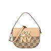 DKNY Torba za čez ramo ECHO kremna / rjava / kapučino