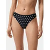 Michael Kors Spodnji del bikini MM22294 Črna