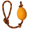 KIWI WALKER Igrača za pse EGG MAXI float. iz TPR oranžna Kiwi