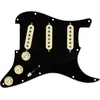 Fender Pre-Wired Strat SSS FAT 50s Black Pickguard