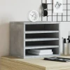 Organizator za stol boja hrasta 36x26x29,5 cm konstruirano drvo