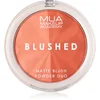 MUA Makeup Academy Blushed Powder Blusher pudrasto rdečilo odtenek Peach Fizz 5 g