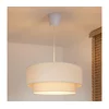Brilagi - LED luster na sajli BOHO ECO 1xE27/10W/230V, prečnik 40 cm, krem
