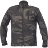 Cerva Group CRAMBE softshell, vojaška barva, zelena/črna, XL