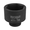 FORCEKRAFT Globoka udarna glava 1 75 mm 6-kraka