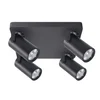 Gary Zidna Lampa Crna 4x15W GU10 ( 15111 )