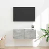 TV zidni ormar Beton 78,5 x 31 x 29,5 cm Konstruirano drvo