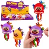 slomart Natočna igrača Lean Toys - Ośmiornica klaun (igrača na navijanje)