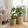 Set saksija za biljke 2 pcs Prirodna O 28 x 28 cm 100% Jut