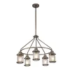 Elstead Lighting Elstead Kichler Ashland Bay Zunanja viseča stropna svetilka, polirana bronasta, IP44, (22098001)
