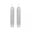 Eglo 422229 - SET 2x LED sveća ANDRAFIABE LED/1xAAA 15 cm siva