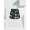 Sinsay - Kratke pantalone Minecraft - crno