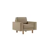 ATELIER DEL SOFA 1-Seat Sofa Sparrow 1 Beach Walnut