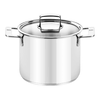 Stainless steel stockpot, with lid, 24cm/8.5L, Signature - BRA