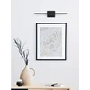 AZURE ZIDNA LAMPA LED 12,5 WattW/3000K/600lm/IP20/CRNA