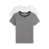 Tommy Jeans Majica ESSENTIAL črna/bela