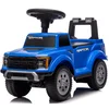 shumee Avtomobilček za otroke za eno leto, LED predal za shranjevanje, Ford Raptor modre barve, Sun Baby