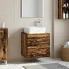 Umivaonik s policom Staro drvo 53 x 34,5 x 63 cm