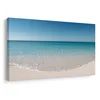 Slika mirno turkizno morje in plaža - 120x80
