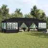Šator za zabave Antracit 800 x 400 x 266 cm Polietilen
