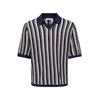 Only & Sons Pulover ONSTHUE temno modra / lila / off-bela