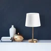 Opviq Stona lampa 5101, 21x21x39 cm, IP20, Zlatno-bele boje