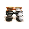 Chicago Sunglasses 3-Pack Black/Brown/Light Beige