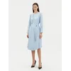 BOSS Vsakodnevna obleka Docelia 50530538 Modra Regular Fit