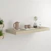 Plutajuća zidna polica boja hrasta 60 x 23,5 x 3,8 cm MDF