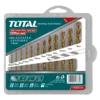 TOTAL Set burgija za metal 2-8mm, 12komada, TACSD0125