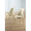 HANAH HOME Set 6 stolica Pefa Cream Gold